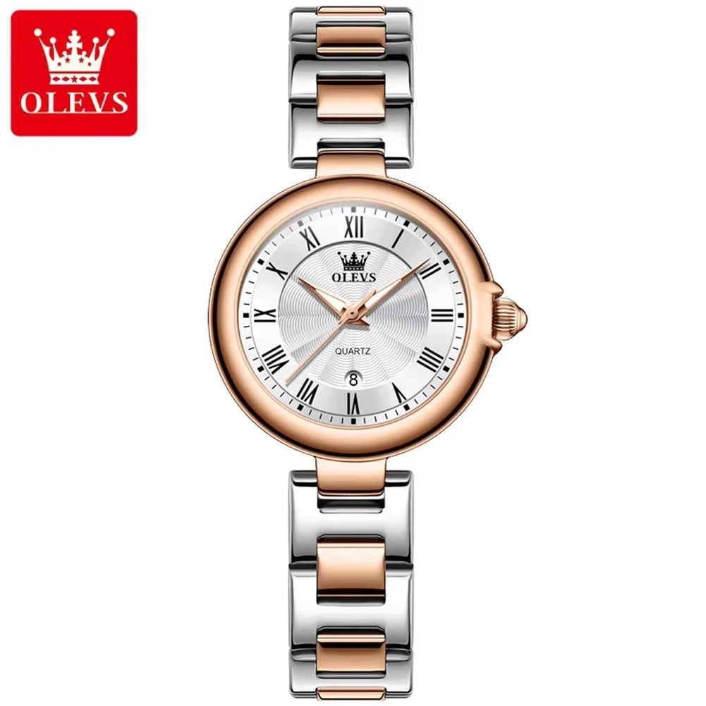 OLEVS 5608 High-End Women's Analog Watch - Luxury Dress Watch for Ladies (Gift Edition)