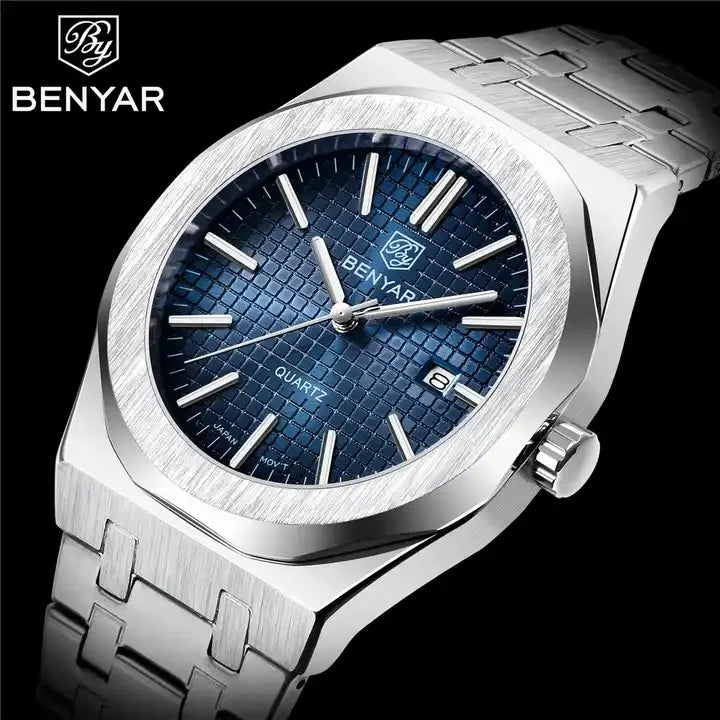 Benyar 5156 Men's Sports Watch with Chronograph & Calendar