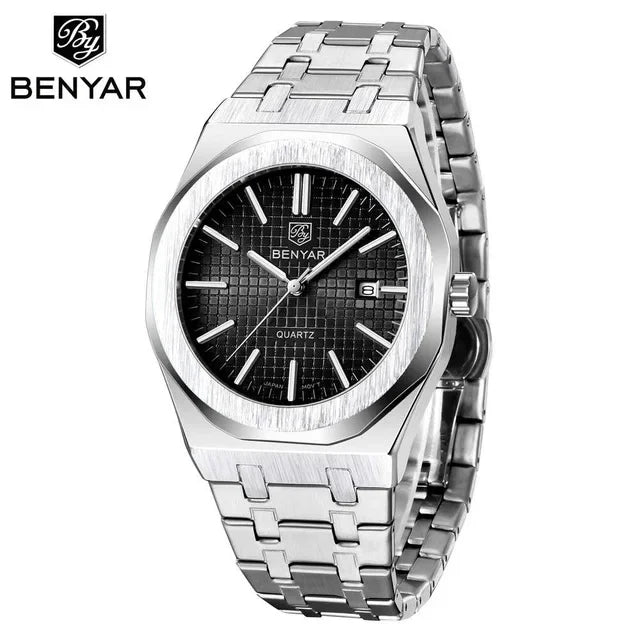 Benyar 5156 Men's Sports Watch with Chronograph & Calendar