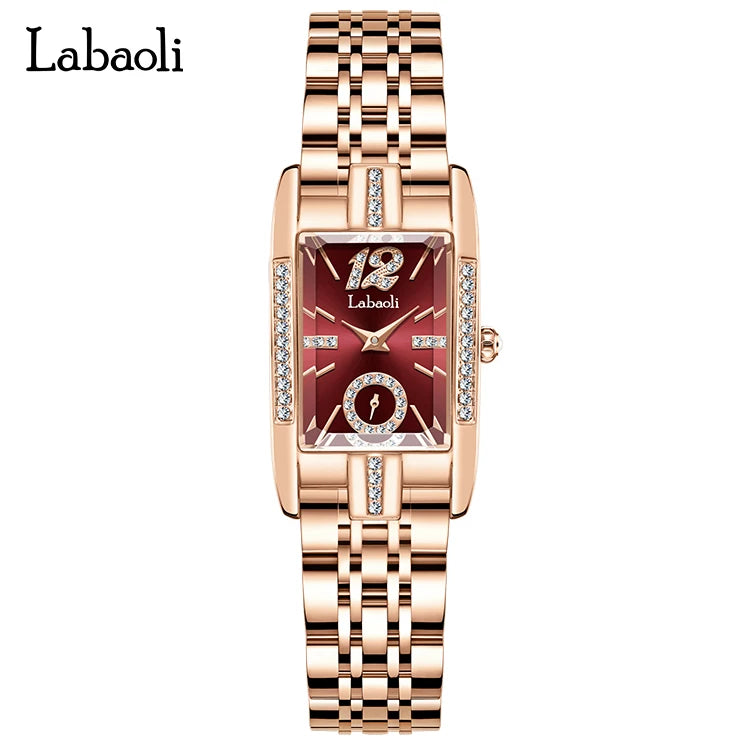 New Arrival Design Waterproof  Resistant Green Dress Dial Luxury  Digital Stop Fashion Gift Set Quartz Watches
