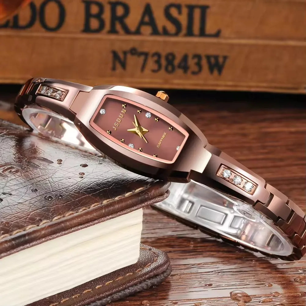 Jsdun 6530 Luxury Women's Watch - Quartz Analog & Waterproof