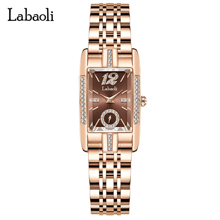New Arrival Design Waterproof  Resistant Green Dress Dial Luxury  Digital Stop Fashion Gift Set Quartz Watches