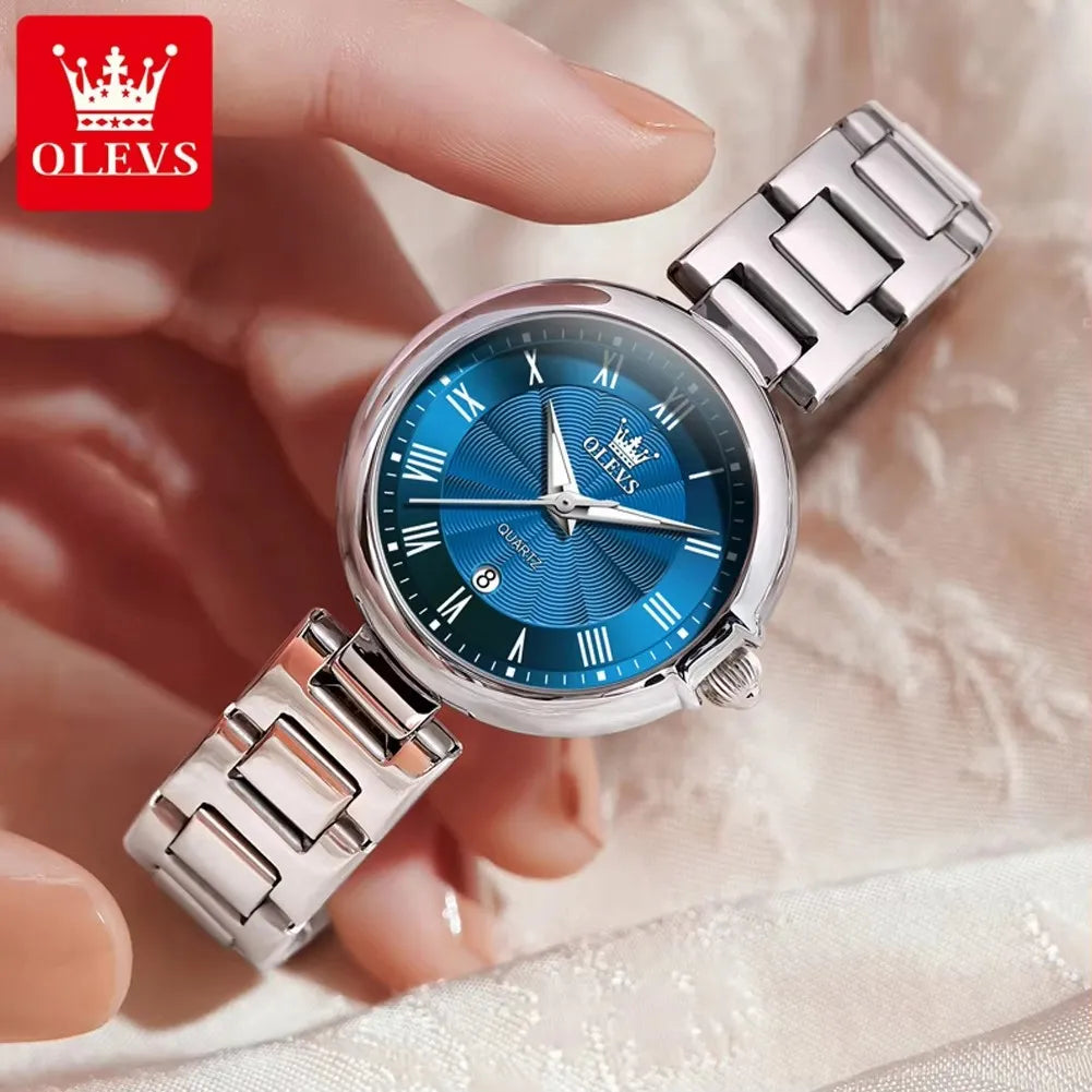 OLEVS 5608 High-End Women's Analog Watch - Luxury Dress Watch for Ladies (Gift Edition)