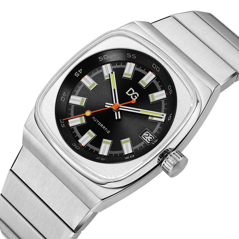 Daniel Gorman DG8532 Men's Mechanical Automatic Watch Luxury Steel Case Orologio Uomo Jam Tangan Erkek Saati Kol