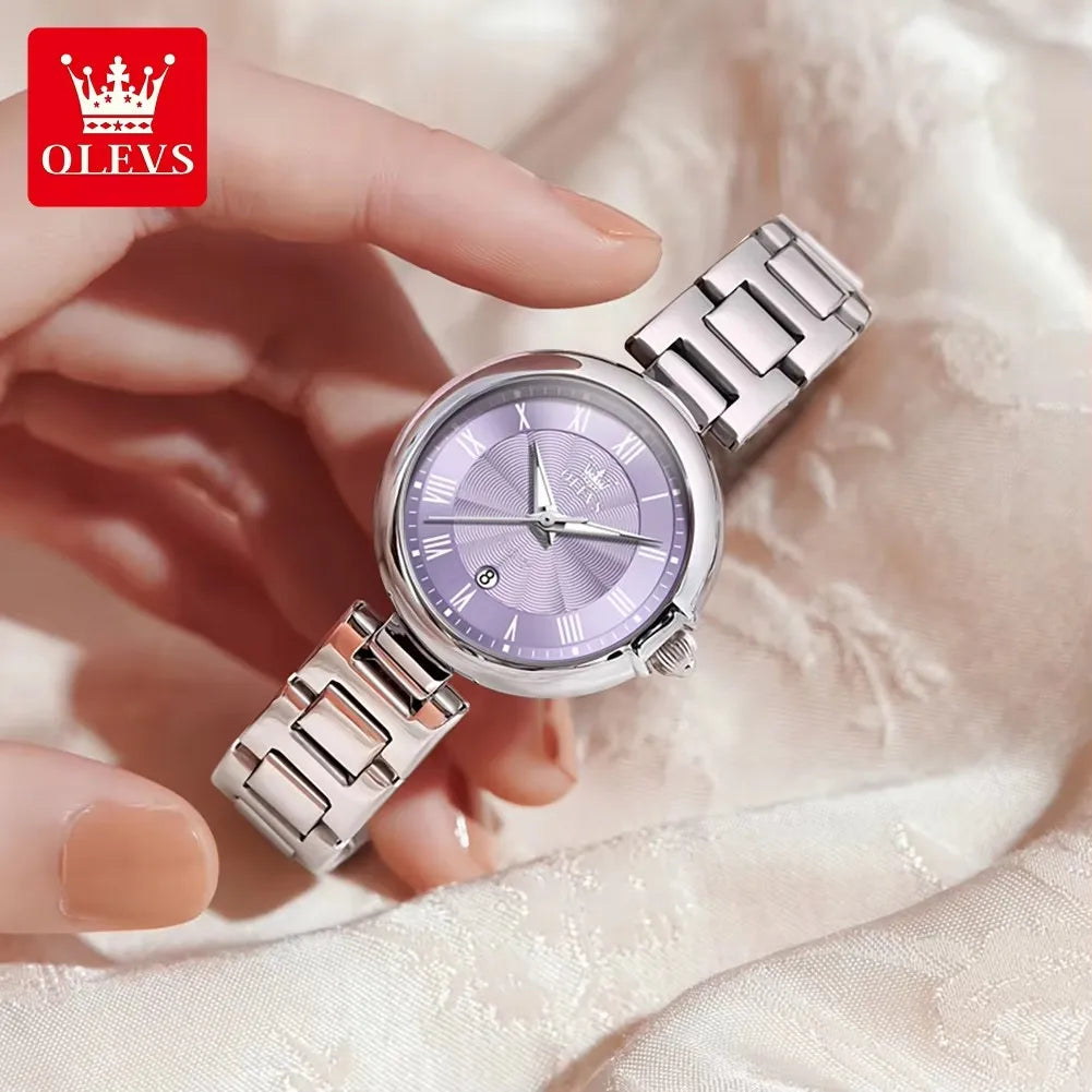 OLEVS 5608 High-End Women's Analog Watch - Luxury Dress Watch for Ladies (Gift Edition)
