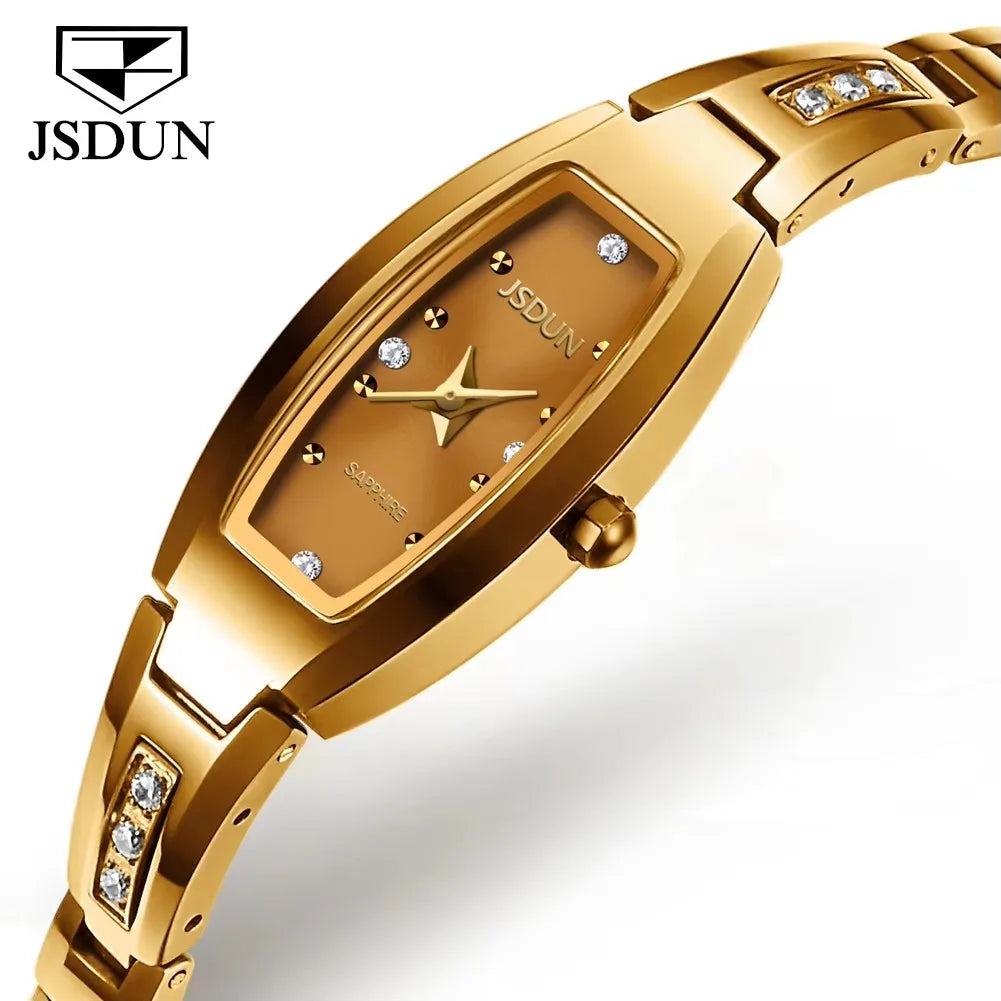 Jsdun 6530 Luxury Women's Watch - Quartz Analog & Waterproof
