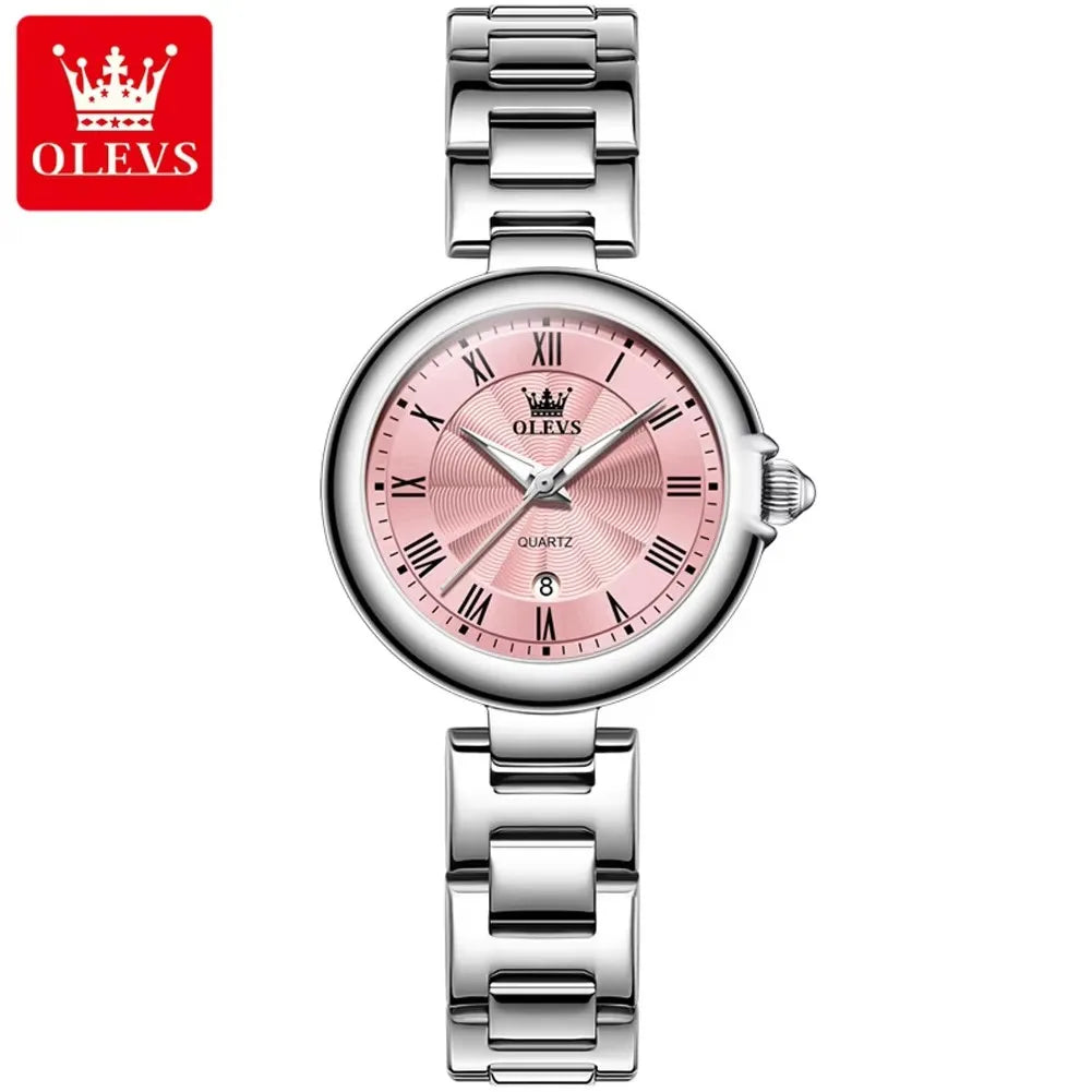 OLEVS 5608 High-End Women's Analog Watch - Luxury Dress Watch for Ladies (Gift Edition)