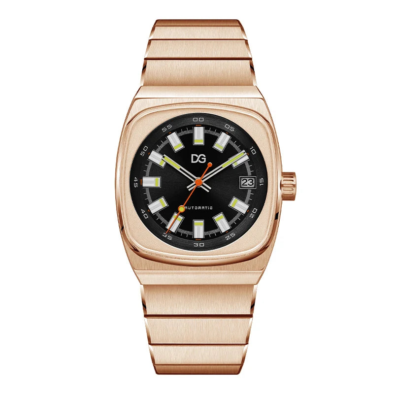 Daniel Gorman DG8532 Men's Mechanical Automatic Watch Luxury Steel Case Orologio Uomo Jam Tangan Erkek Saati Kol