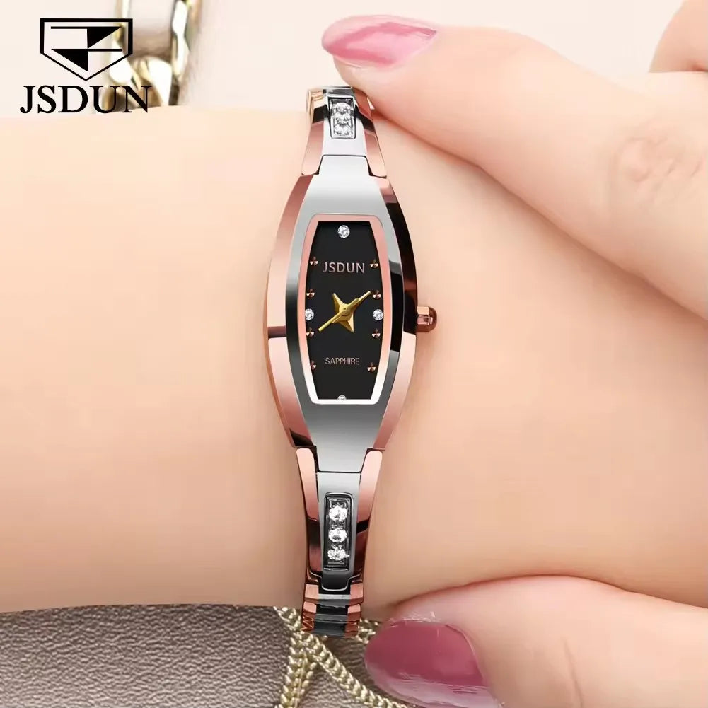 Jsdun 6530 Luxury Women's Watch - Quartz Analog & Waterproof