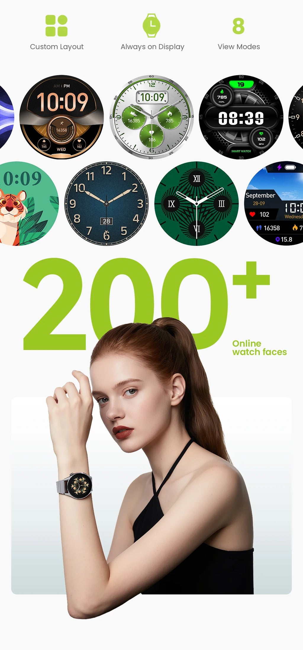 HAYLOU Watch 4S GPS Smartwatch - 1.43” HD AMOLED Display, 5 Satellite Positioning, 120+ Sport Modes