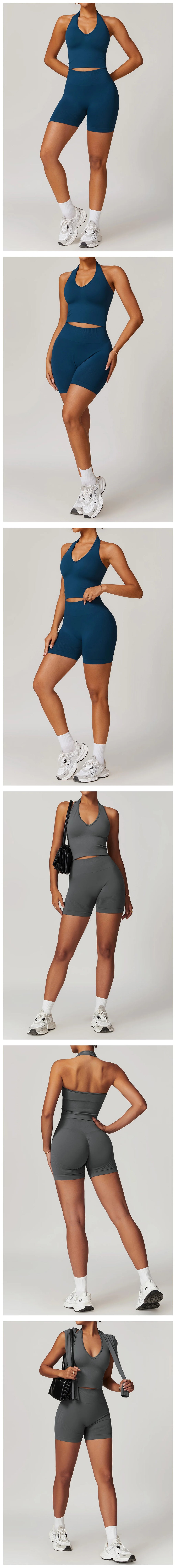 2/3/4PCS Yoga Set Gym Clothes Sportswear Seamless Yoga Suits For Women Fitness Long Sleeved Tracksuits Sports Bra Gym Leggings