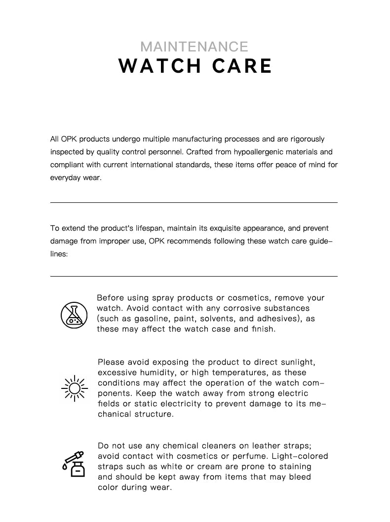 OPK 6091 Man Watch 47mm Large Dial Chronograph Date Waterproof Watches Original Leather Strap Fashion Retro Quartz Watch for Men