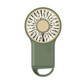Handheld Foldable Mini Fan Desktop USB Charging Fan With Carabiner Hiking Clip-On Compact Fan Summer Heat Relief Travel Fan