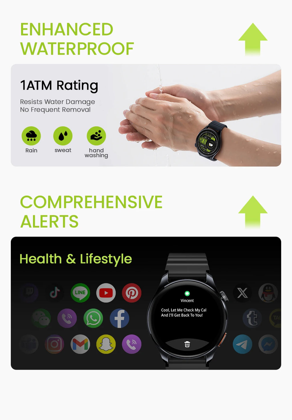HAYLOU Watch 4S GPS Smartwatch - 1.43” HD AMOLED Display, 5 Satellite Positioning, 120+ Sport Modes