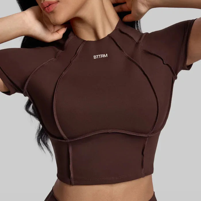 BetterMe  Women Yoga Sport T Shirts Fitness Clothes Short Sleeve Yoga Shirt Gym Top Running Active Wear Sport Tops